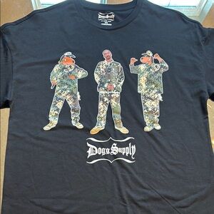 Dogg Supply Black Graphic Tee